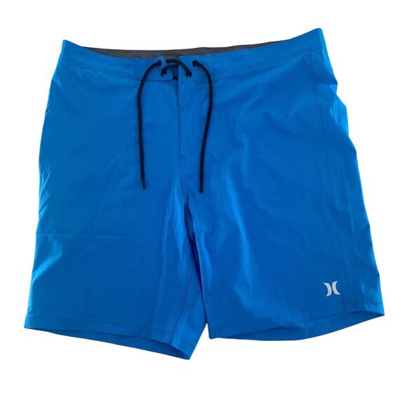 Hurley X Men's Blue Corded Waist Boardshorts De Surf Waist 38 - Picture 8 of 9